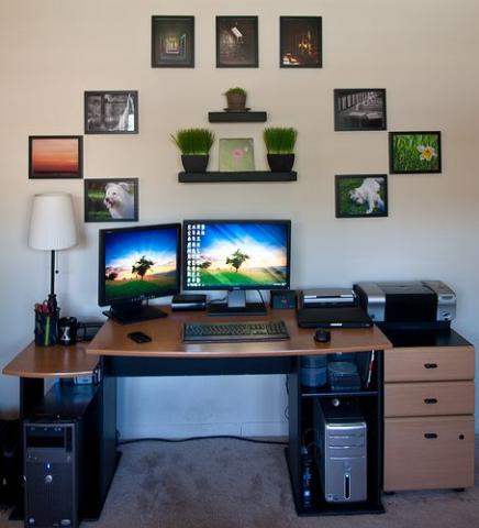 How To Decorate Your Home Office Like A Boss | Totally Home ...