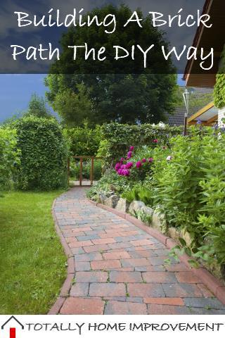 Building A Brick Path The DIY Way