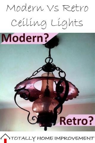Modern Vs Retro Ceiling Lights