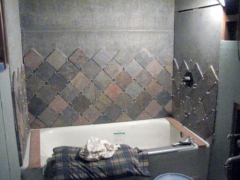 Remodeling a bathroom