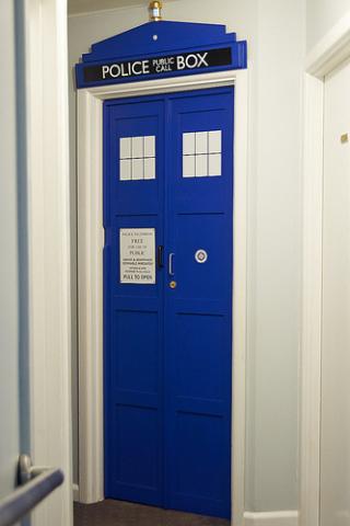 Tardis Bedroom Door
